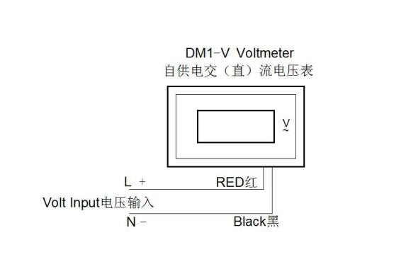 85DM1-60V Series DC Voltage Digital Panel Meter 