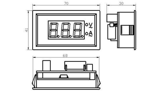 Dimension and Mounting Size